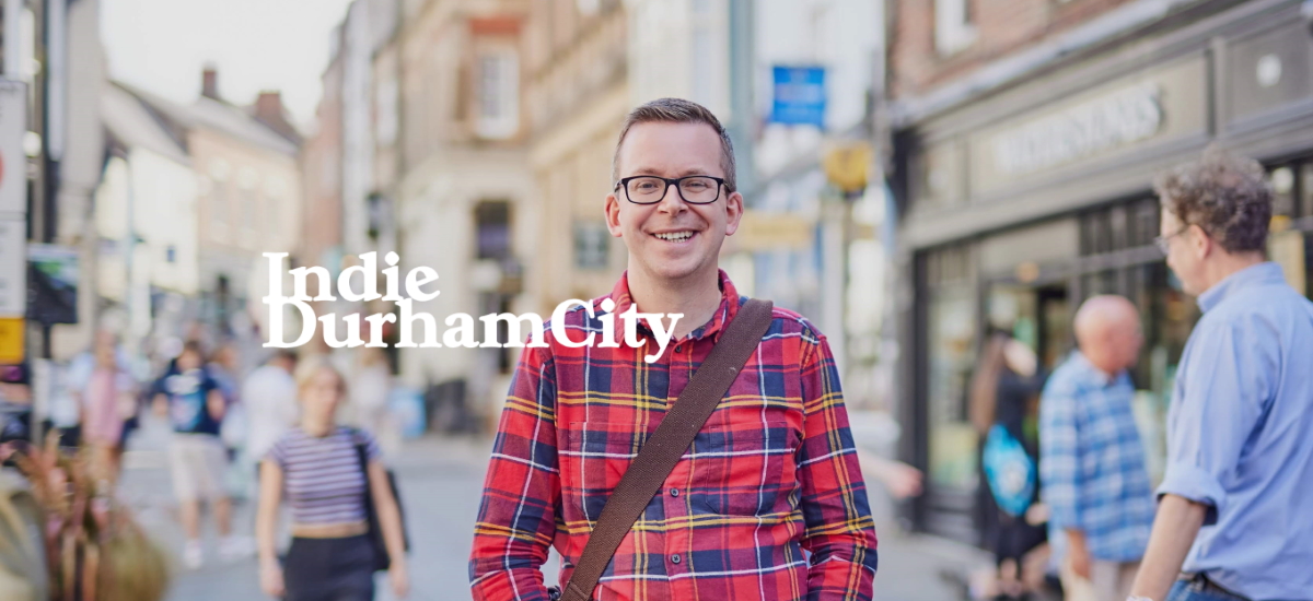 Graham Soult, who manages the Indie Durham City project